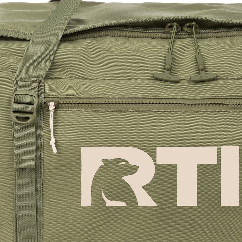 Road Trip Rolling Duffle Bag Olive & Beach | Rtic Bags|Clearance