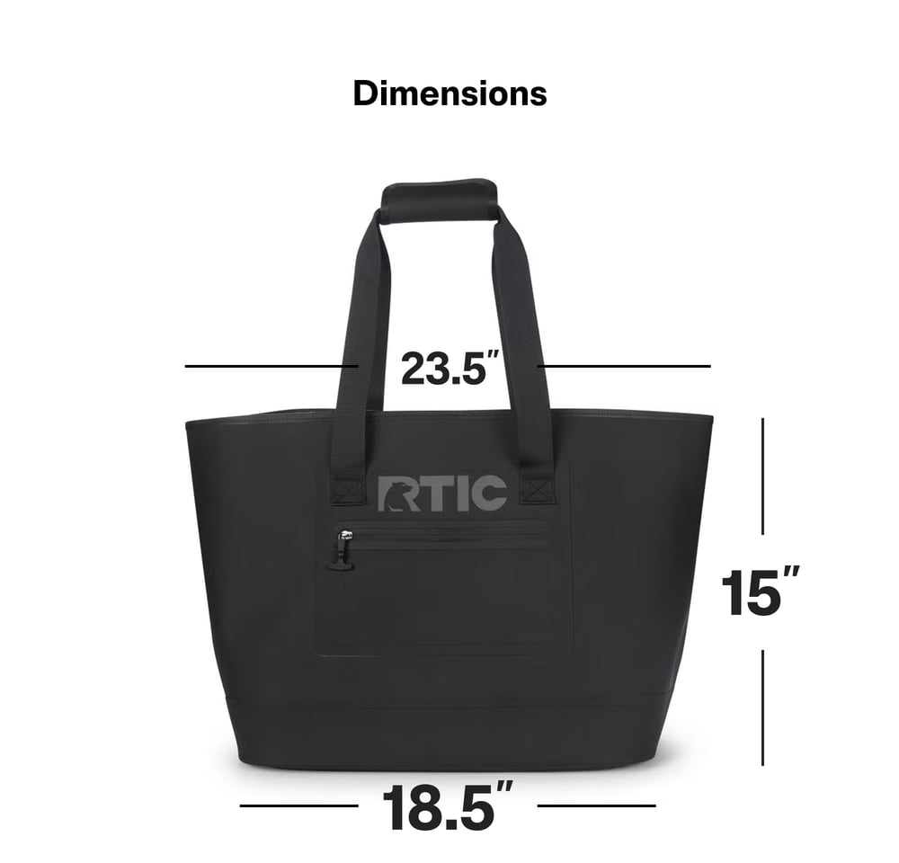 Ultra-Tough Tote Navy | Rtic Bags|Gear|Clearance