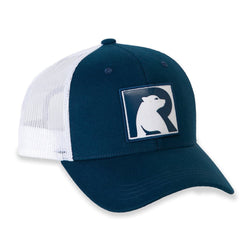 Bear Logo Truckers Hat Navy / Fog | Rtic Gear