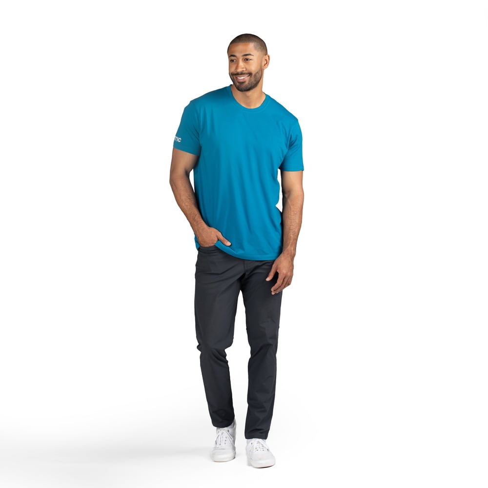 RTIC Logo Short Sleeve T-Shirt Lake Blue | Rtic Gear|Clearance