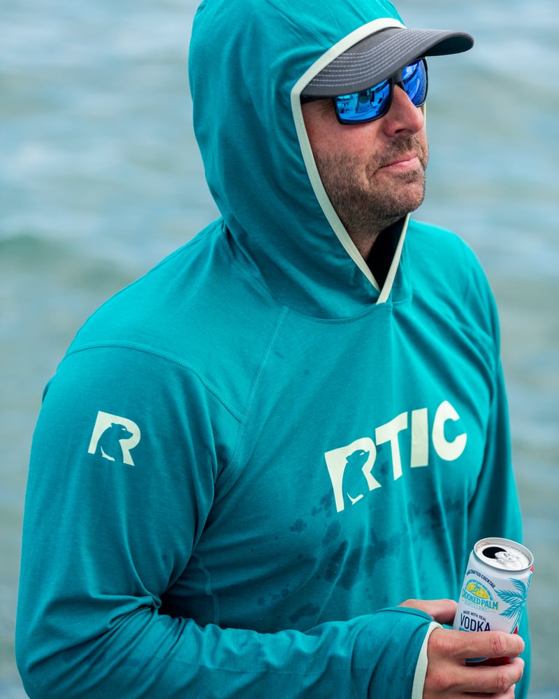 Men's R-Tech Sun Hoodie Deep Harbor | Rtic Gear|Clearance