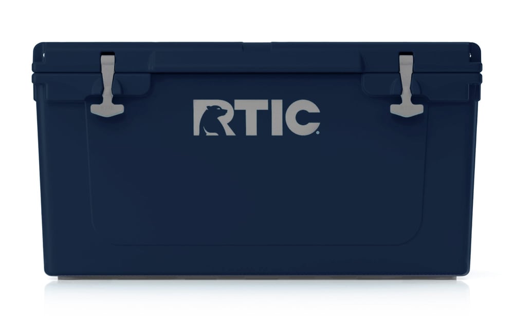 65 QT Ultra-Tough Cooler Navy | Rtic Hard Coolers