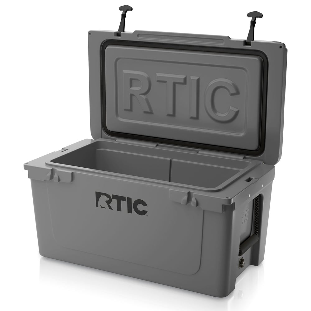 65 QT Ultra-Tough Cooler Dark Grey | Rtic Hard Coolers