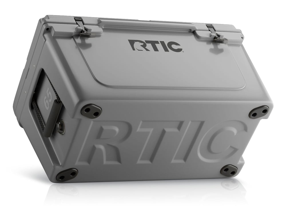 65 QT Ultra-Tough Cooler Dark Grey | Rtic Hard Coolers