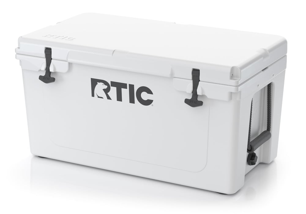65 QT Ultra-Tough Cooler White | Rtic Hard Coolers