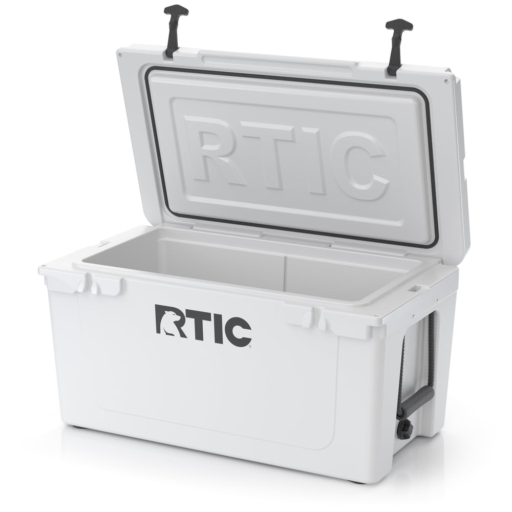 65 QT Ultra-Tough Cooler White | Rtic Hard Coolers