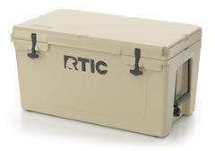 65 QT Ultra-Tough Cooler Tan | Rtic Hard Coolers