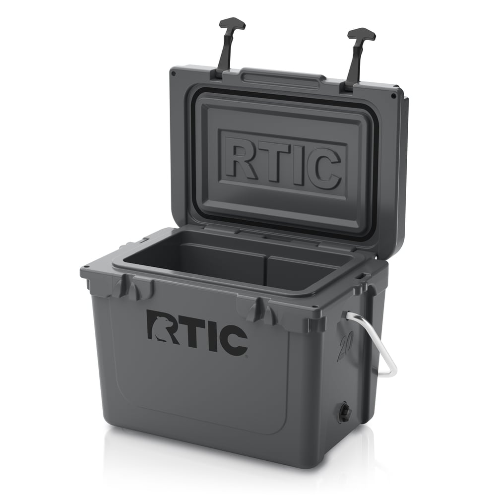 20 QT Ultra-Tough Cooler Dark Grey | Rtic Hard Coolers|Clearance