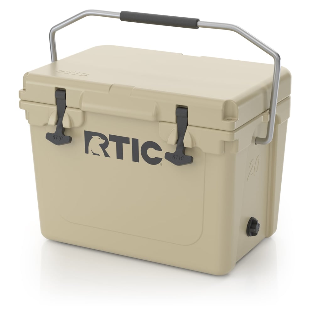 20 QT Ultra-Tough Cooler Tan | Rtic Hard Coolers|Clearance