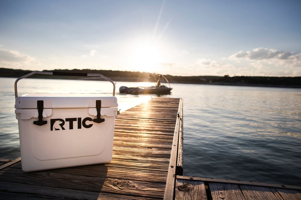 20 QT Ultra-Tough Cooler Tan | Rtic Hard Coolers|Clearance