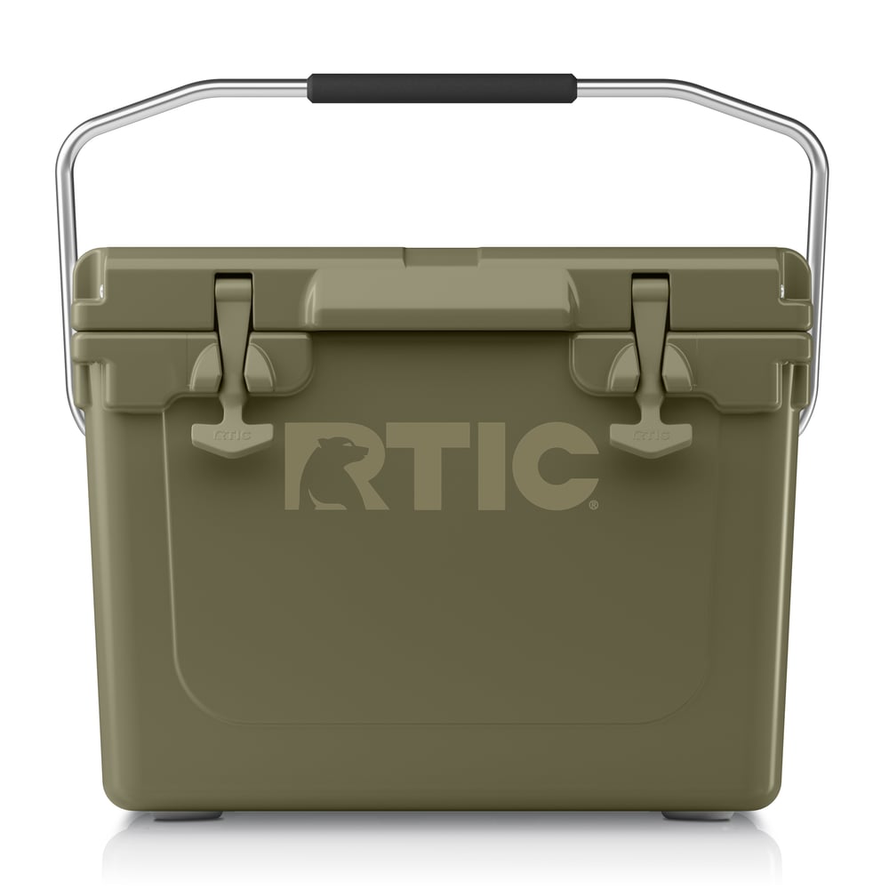 20 QT Ultra-Tough Cooler Olive | Rtic Hard Coolers|Clearance