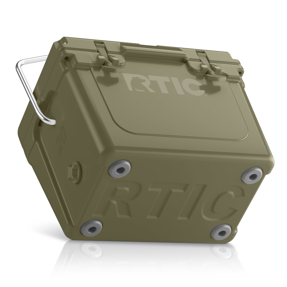 20 QT Ultra-Tough Cooler Olive | Rtic Hard Coolers|Clearance