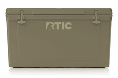 110 QT Ultra-Tough Cooler Olive | Rtic Hard Coolers