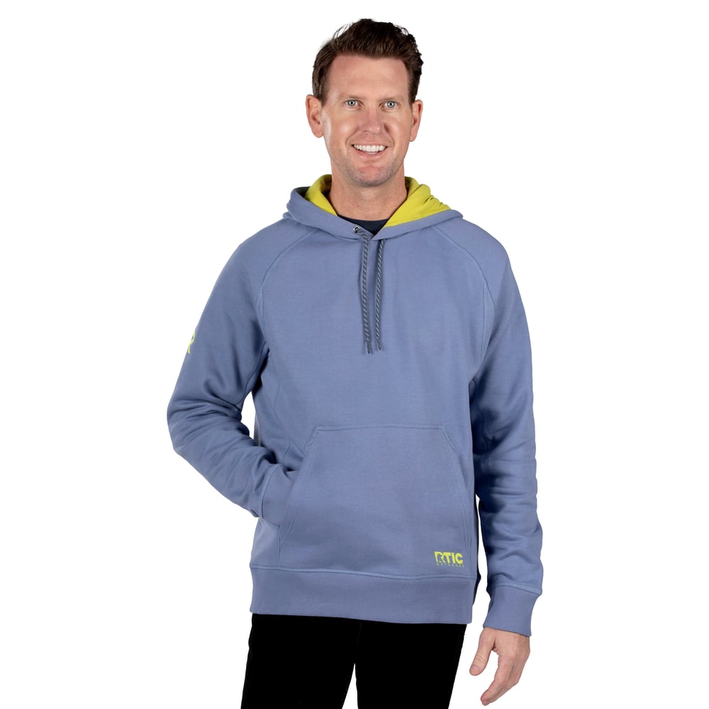 Water-Repellent Pullover Hoodie - Athletic Fit Cobalt | Rtic Gear|Clearance
