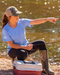 Women's R-Tech Performance Tees Lilac | Rtic Gear|Clearance