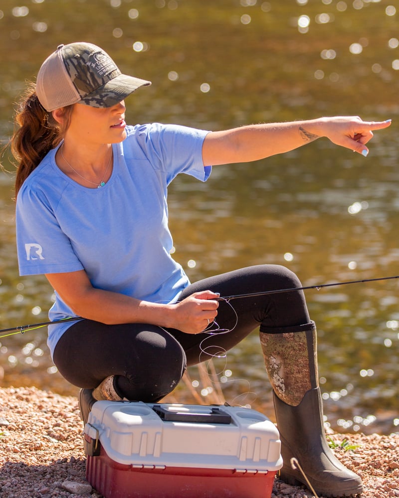 Women's R-Tech Performance Tees Lilac | Rtic Gear|Clearance