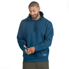 Water-Repellent Pullover Hoodie - Relaxed Fit Dark Navy | Rtic Gear|Clearance
