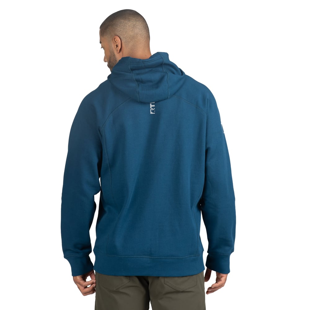 Water-Repellent Pullover Hoodie - Relaxed Fit Dark Navy | Rtic Gear|Clearance