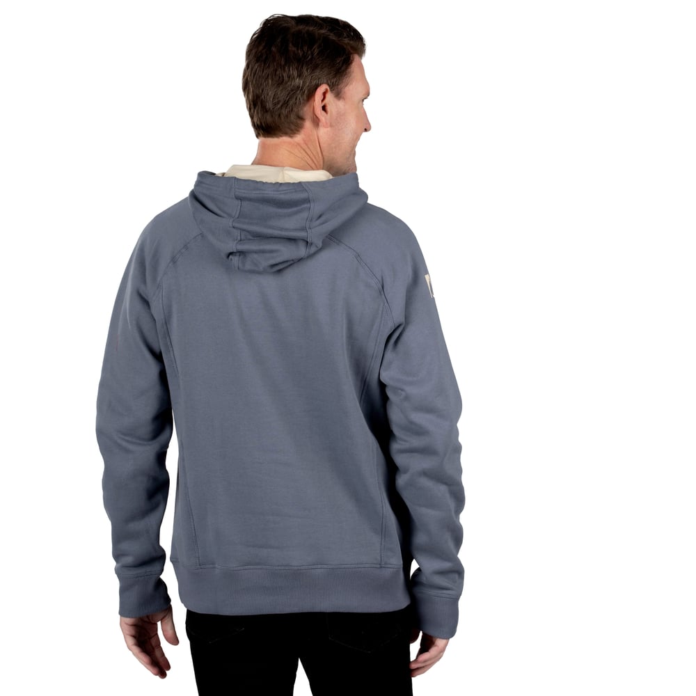Water-Repellent Pullover Hoodie - Athletic Fit Gray Stone | Rtic Gear|Clearance